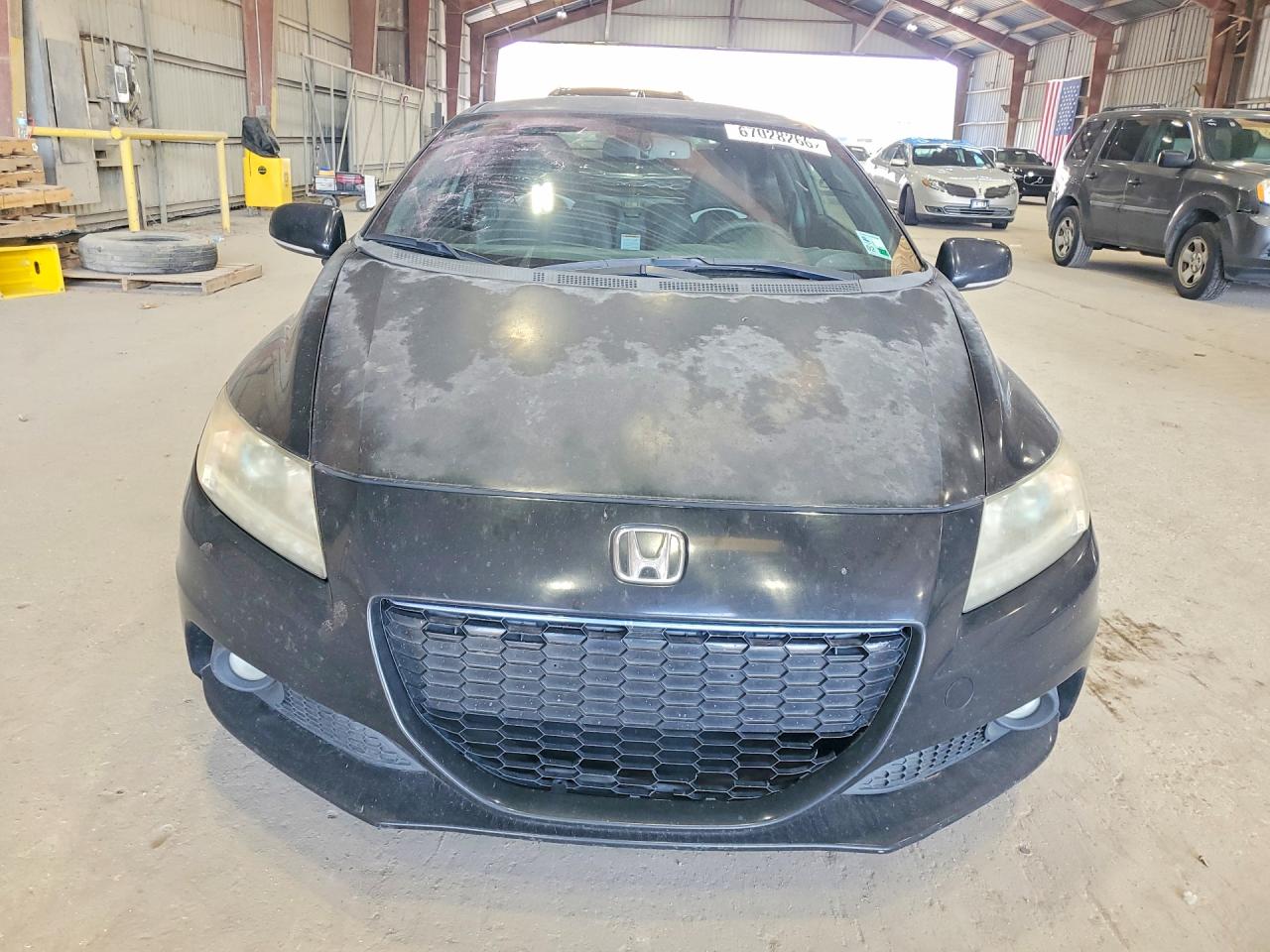 2013 Honda Cr-z Ex Black vin: JHMZF1C68DS001773