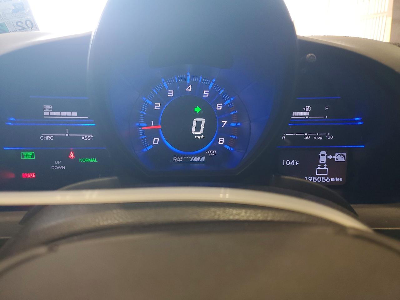 2013 Honda Cr-z Ex Black vin: JHMZF1C68DS001773