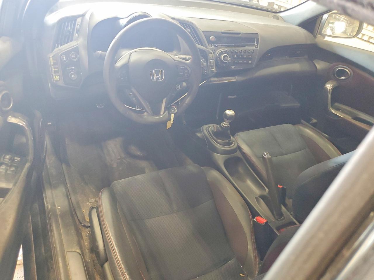 2013 Honda Cr-z Ex Black vin: JHMZF1C68DS001773