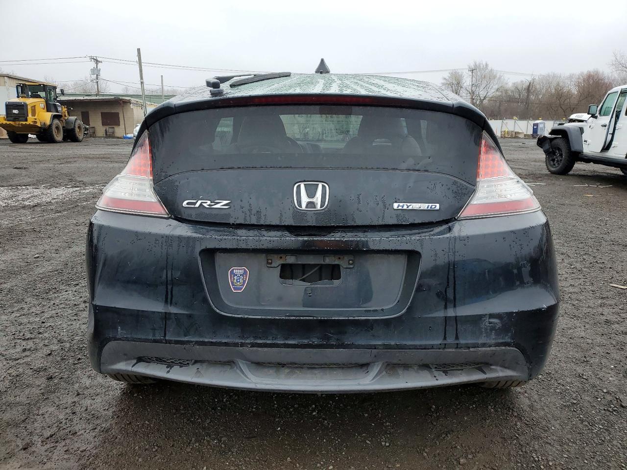 2011 Honda Cr-z Ex Black vin: JHMZF1C69BS012892
