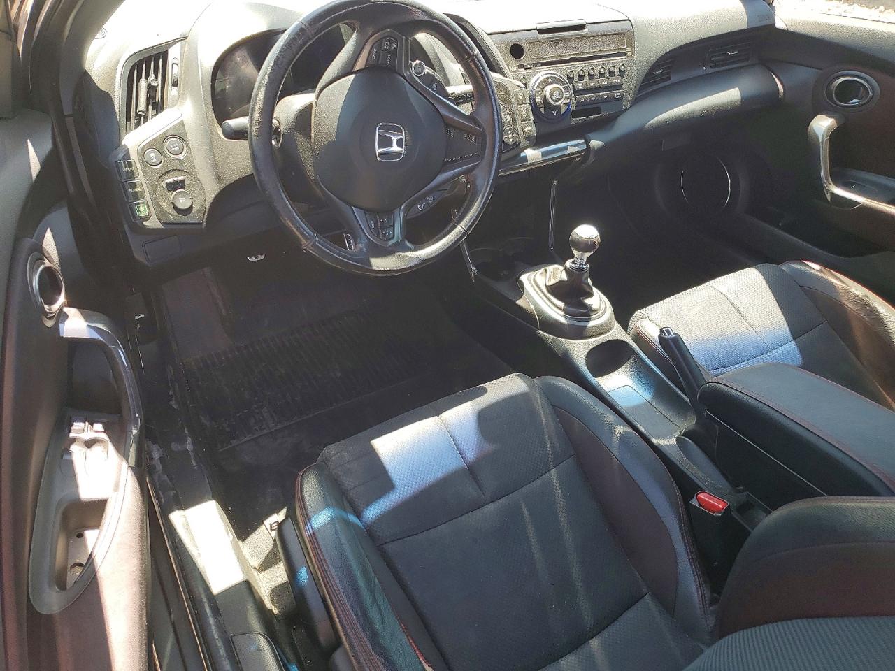 2013 Honda Cr-z Ex Gray vin: JHMZF1C69DS002401