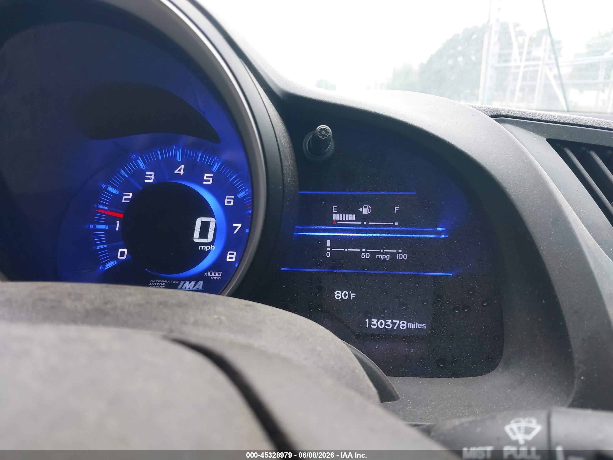 2013 Honda Cr-z   Серый vin: JHMZF1D40DS001229