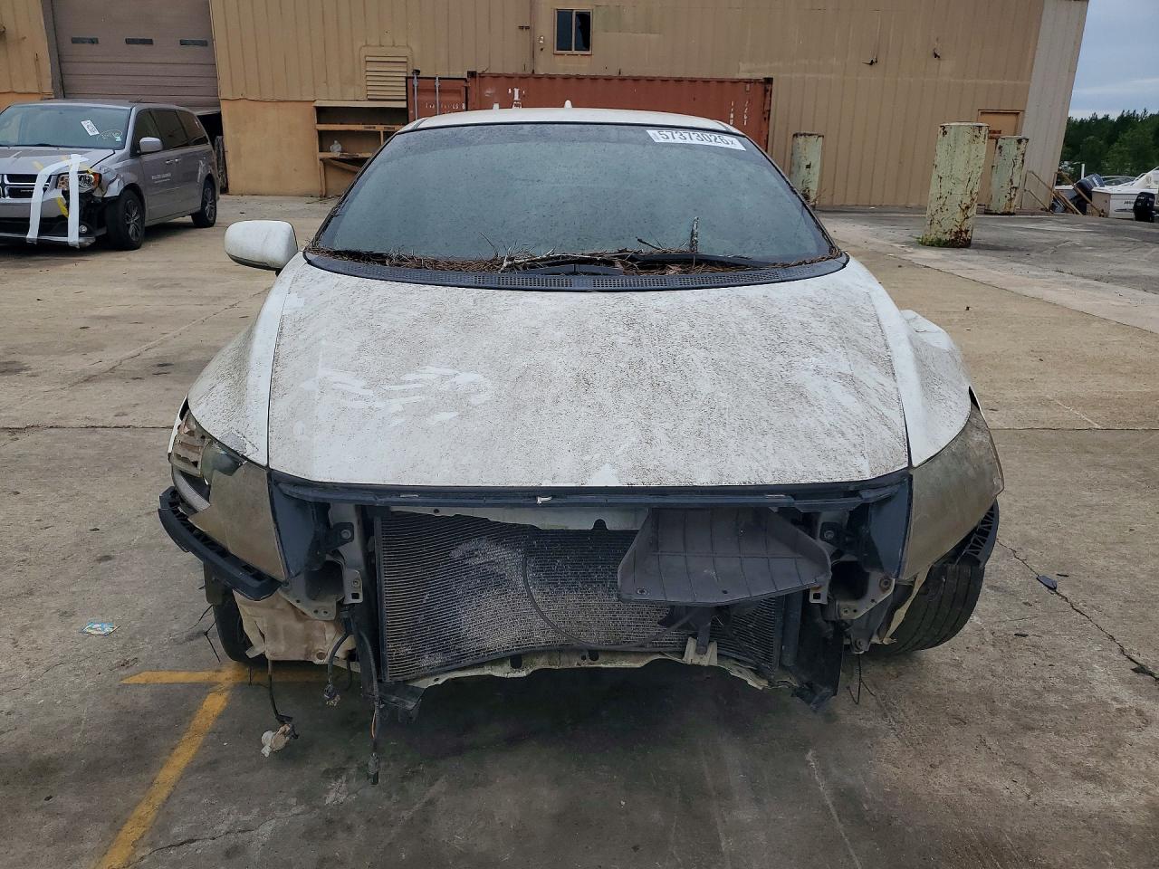 2013 Honda Cr-z White vin: JHMZF1D40DS003983