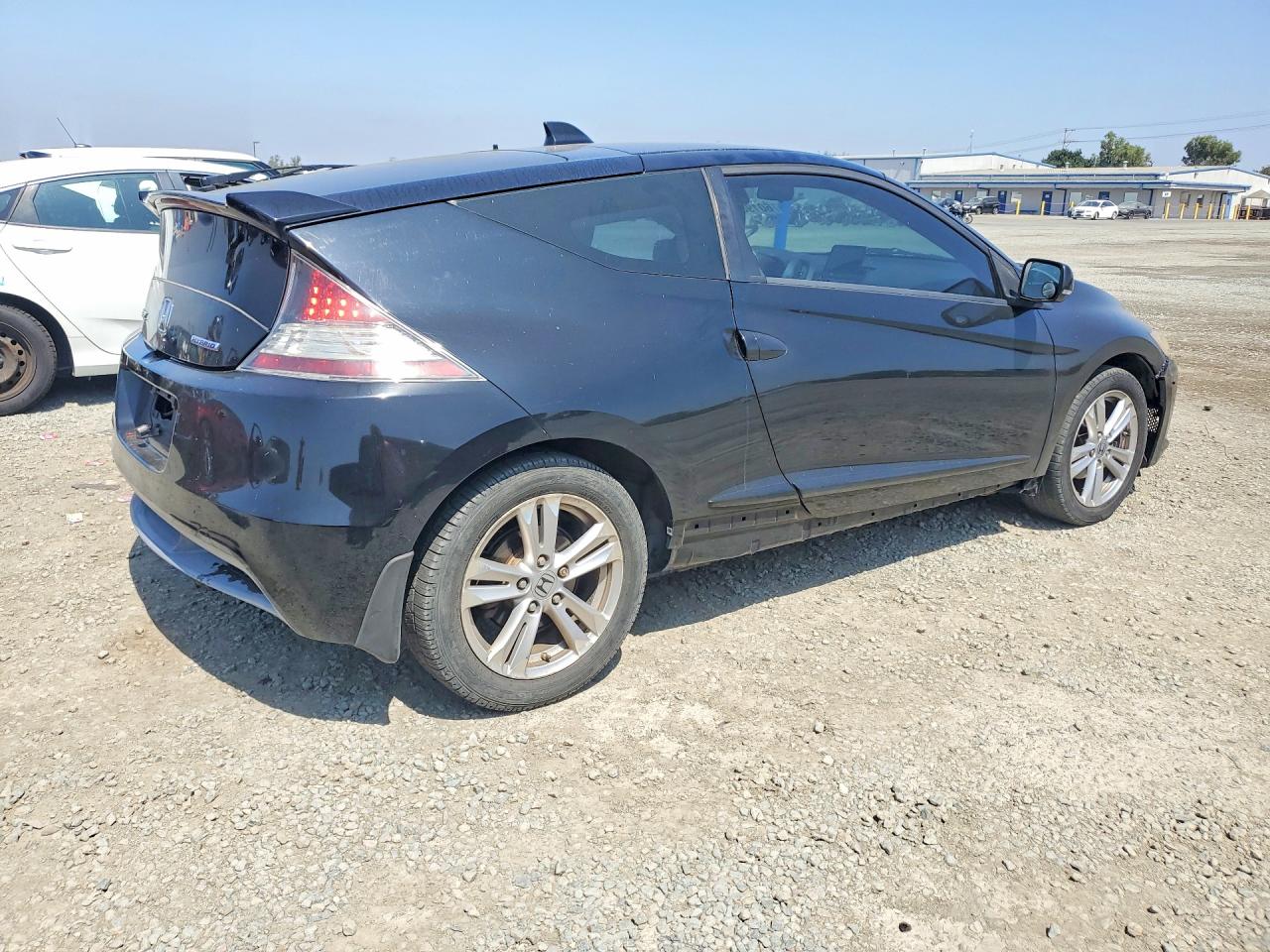 2011 Honda Cr-z Black vin: JHMZF1D41BS003097