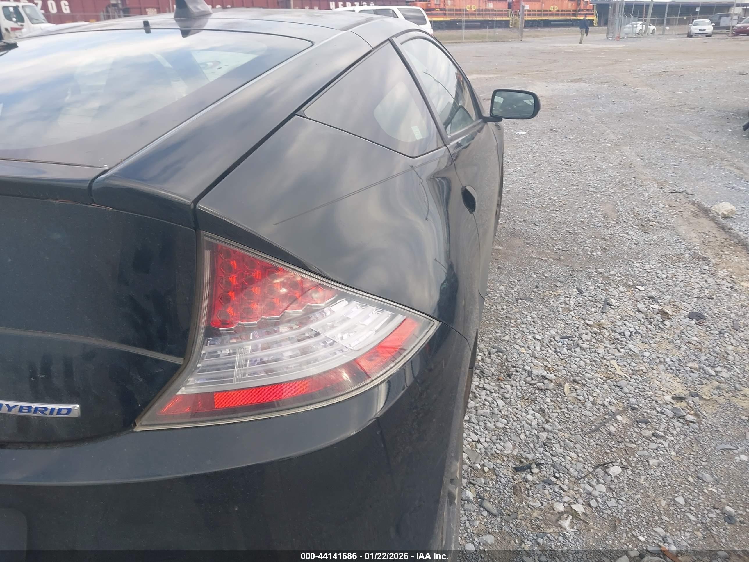 2014 Honda Cr-z   Black vin: JHMZF1D41ES002312