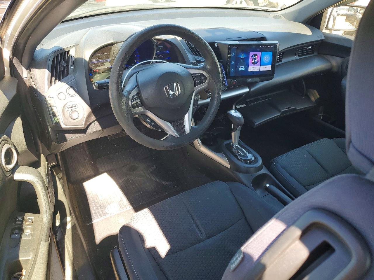 2015 Honda Cr-z White vin: JHMZF1D44FS001737