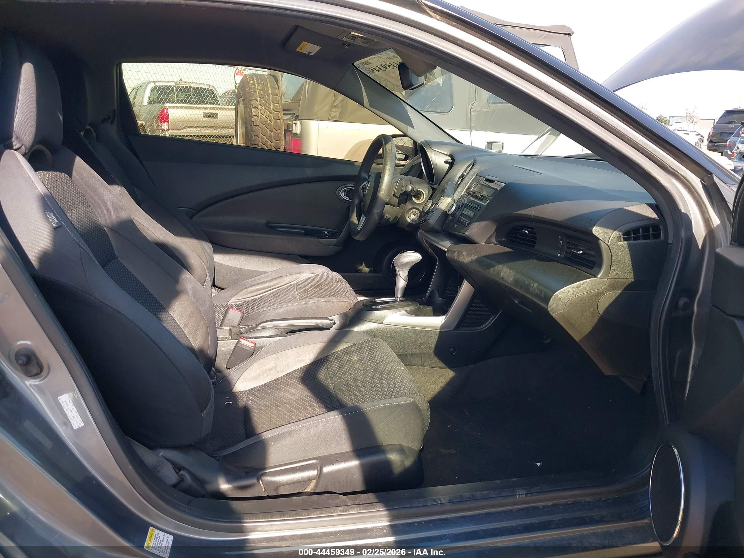 2015 Honda Cr-z   Серый vin: JHMZF1D45FS003657