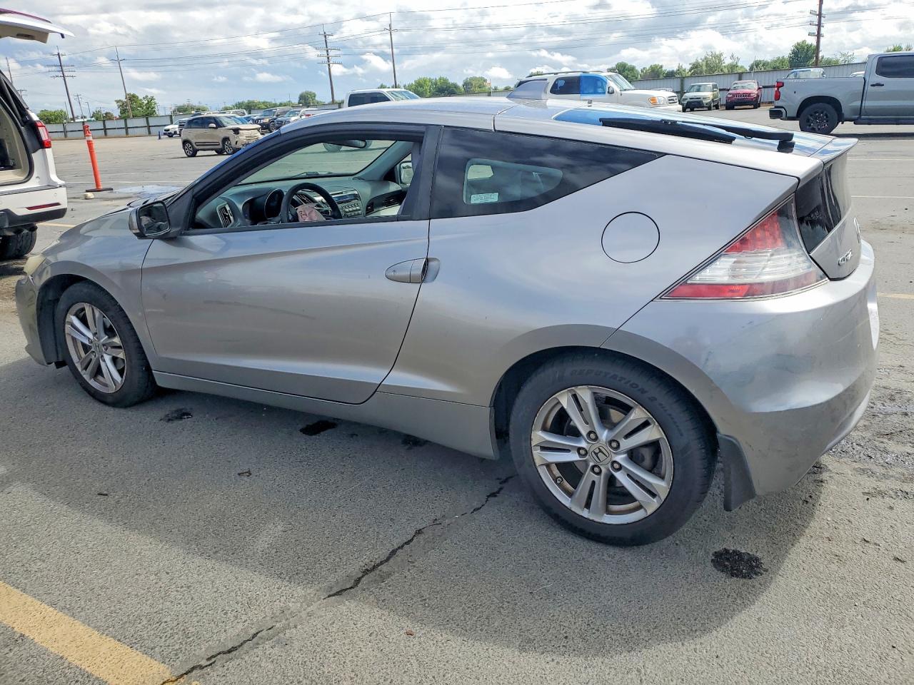 2011 Honda Hatchback Silver vin: JHMZF1D46BS006531