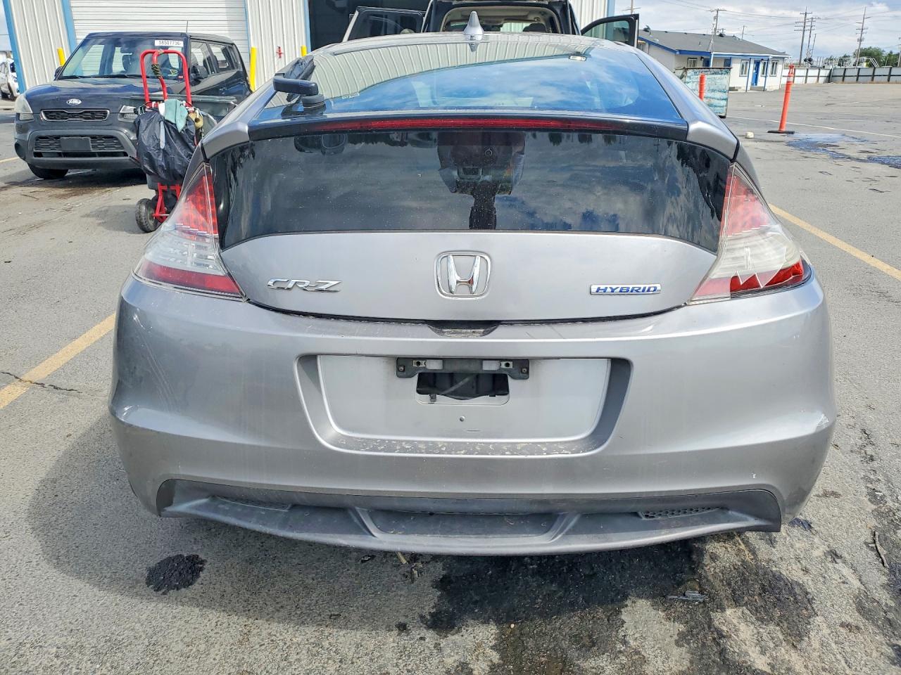 2011 Honda Hatchback Silver vin: JHMZF1D46BS006531