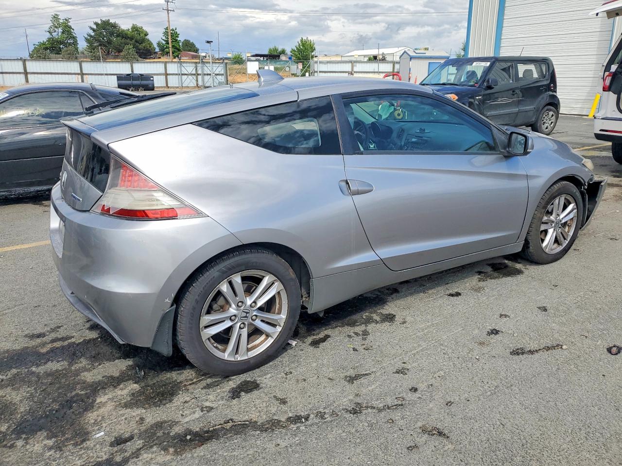 2011 Honda Hatchback Silver vin: JHMZF1D46BS006531