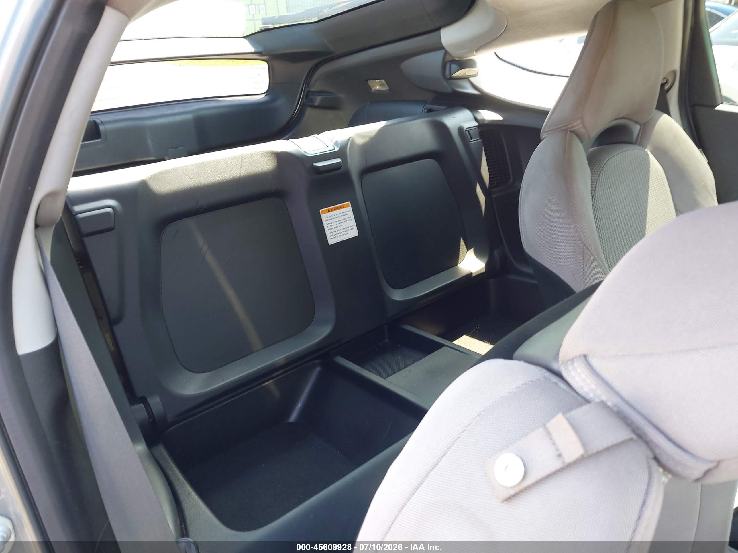 2012 Honda Cr-z Silver vin: JHMZF1D46CS004683