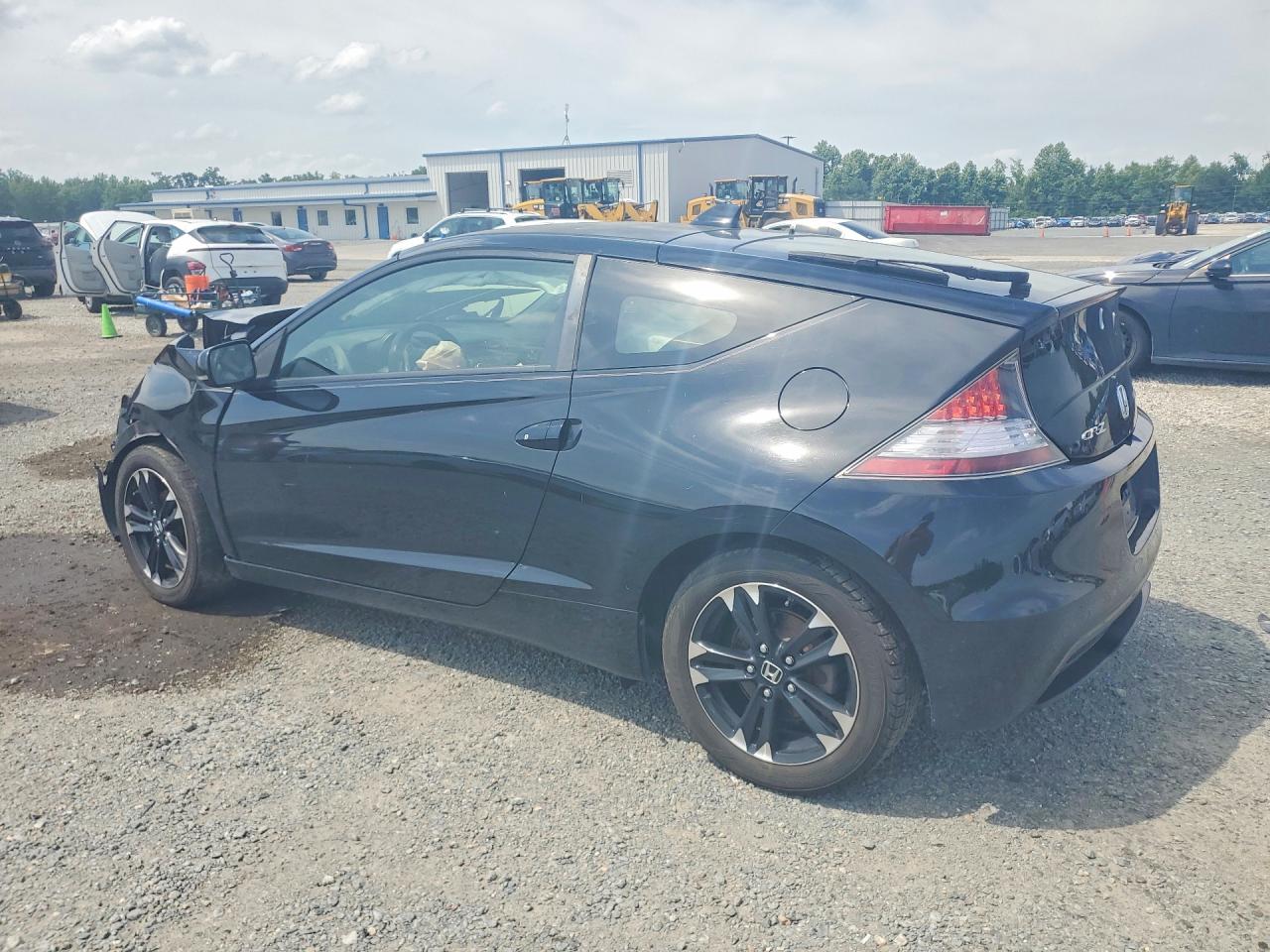 2015 Honda Cr-z Black vin: JHMZF1D46FS001710