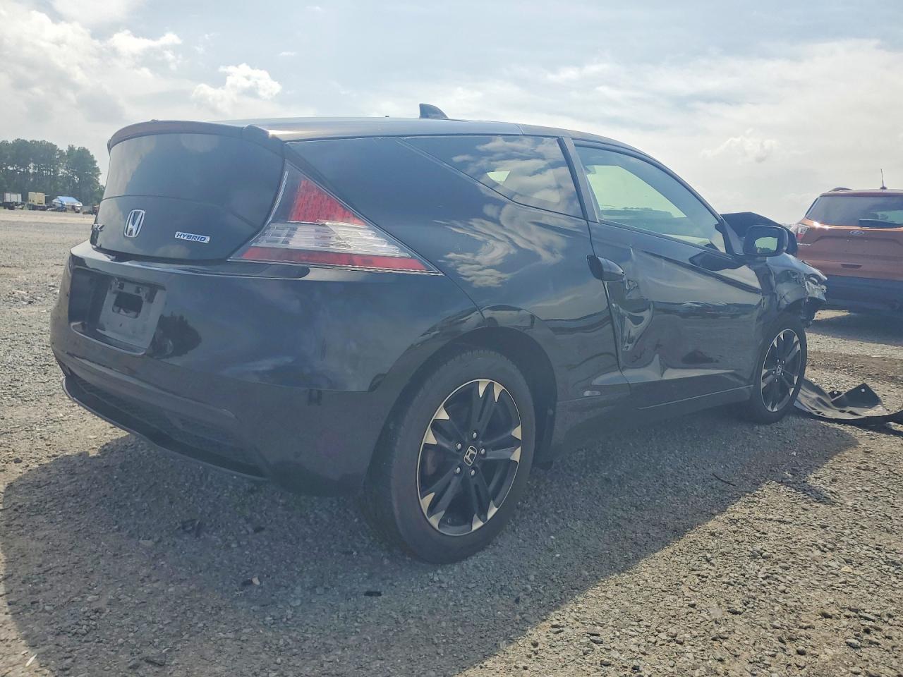 2015 Honda Cr-z Black vin: JHMZF1D46FS001710