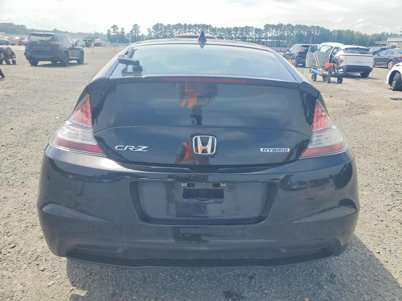 2015 Honda Cr-z Black vin: JHMZF1D46FS001710