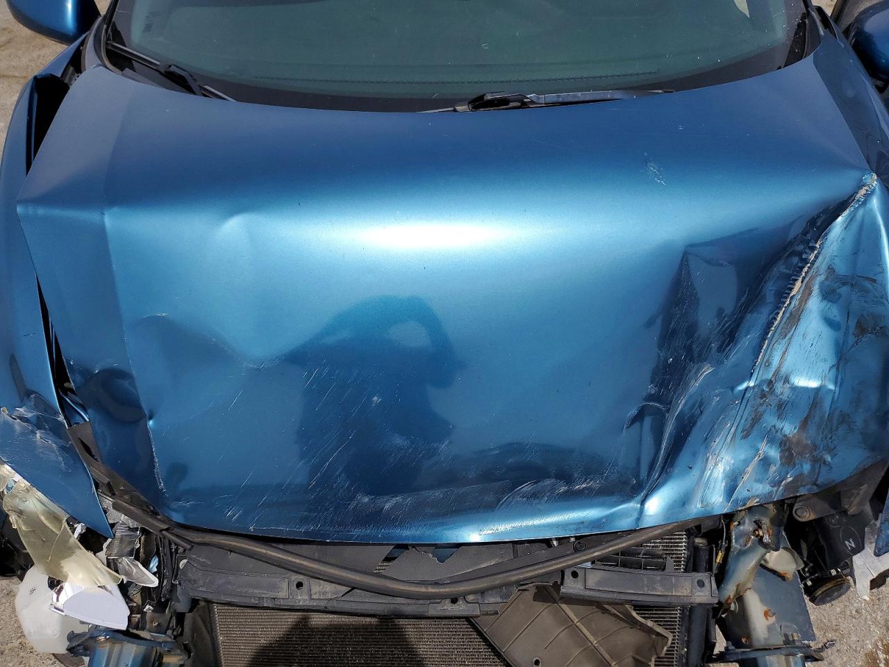 2013 Honda Cr-z Blue vin: JHMZF1D47DS000367