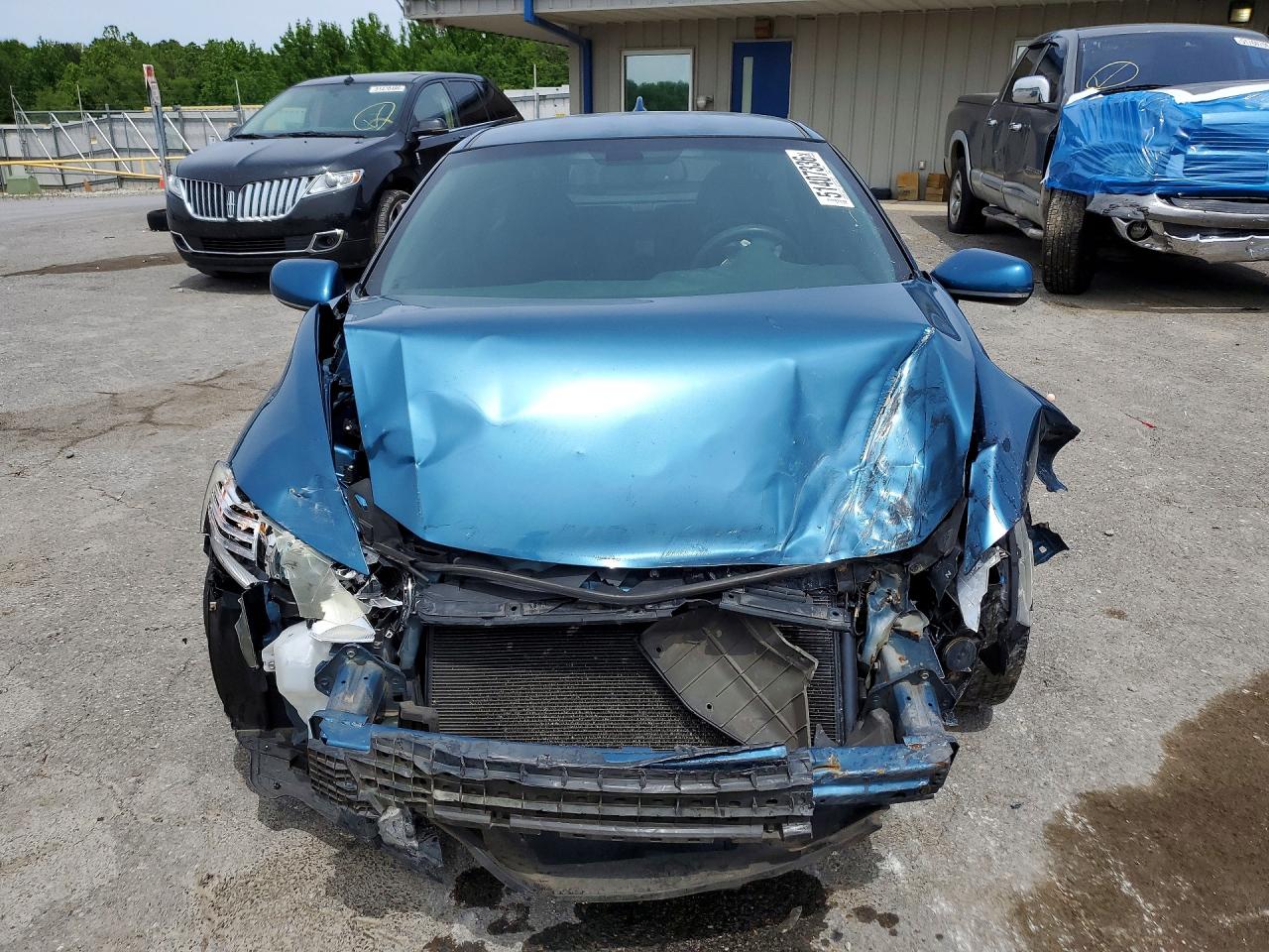 2013 Honda Cr-z Blue vin: JHMZF1D47DS000367