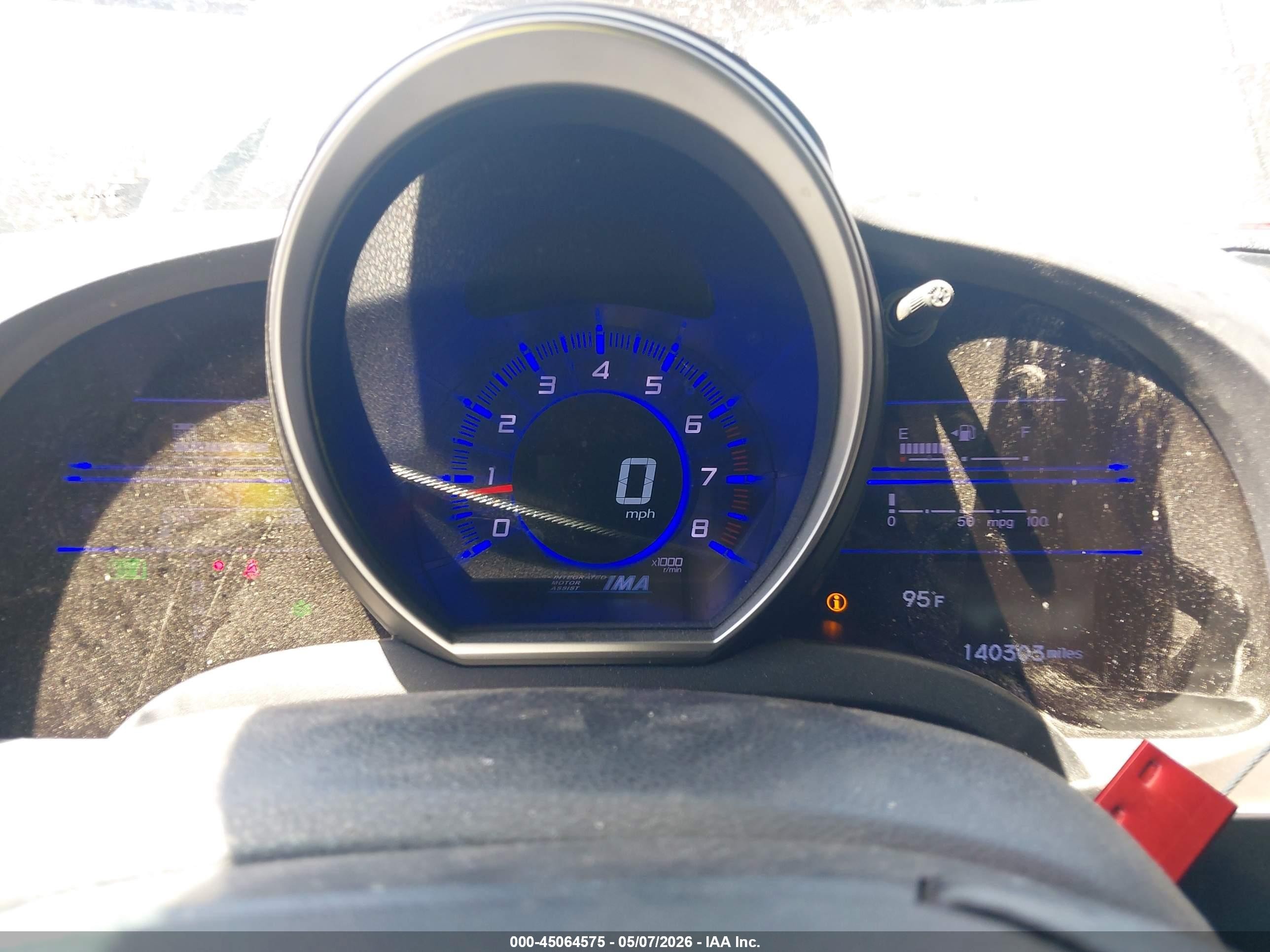 2013 Honda Cr-z   Синий vin: JHMZF1D48DS000362