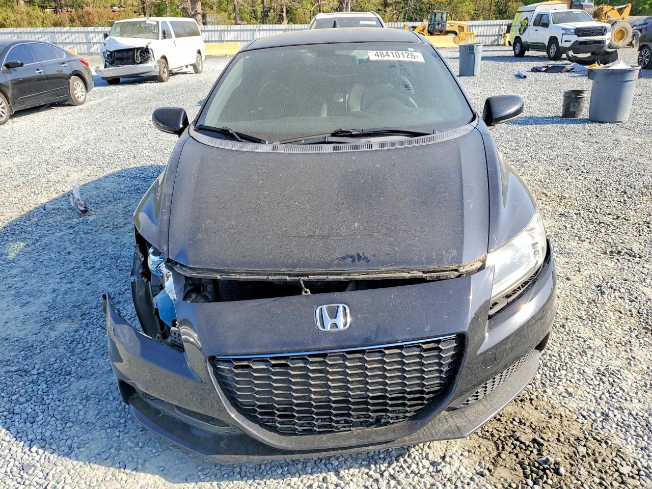 2013 Honda Cr-z Black vin: JHMZF1D48DS002483