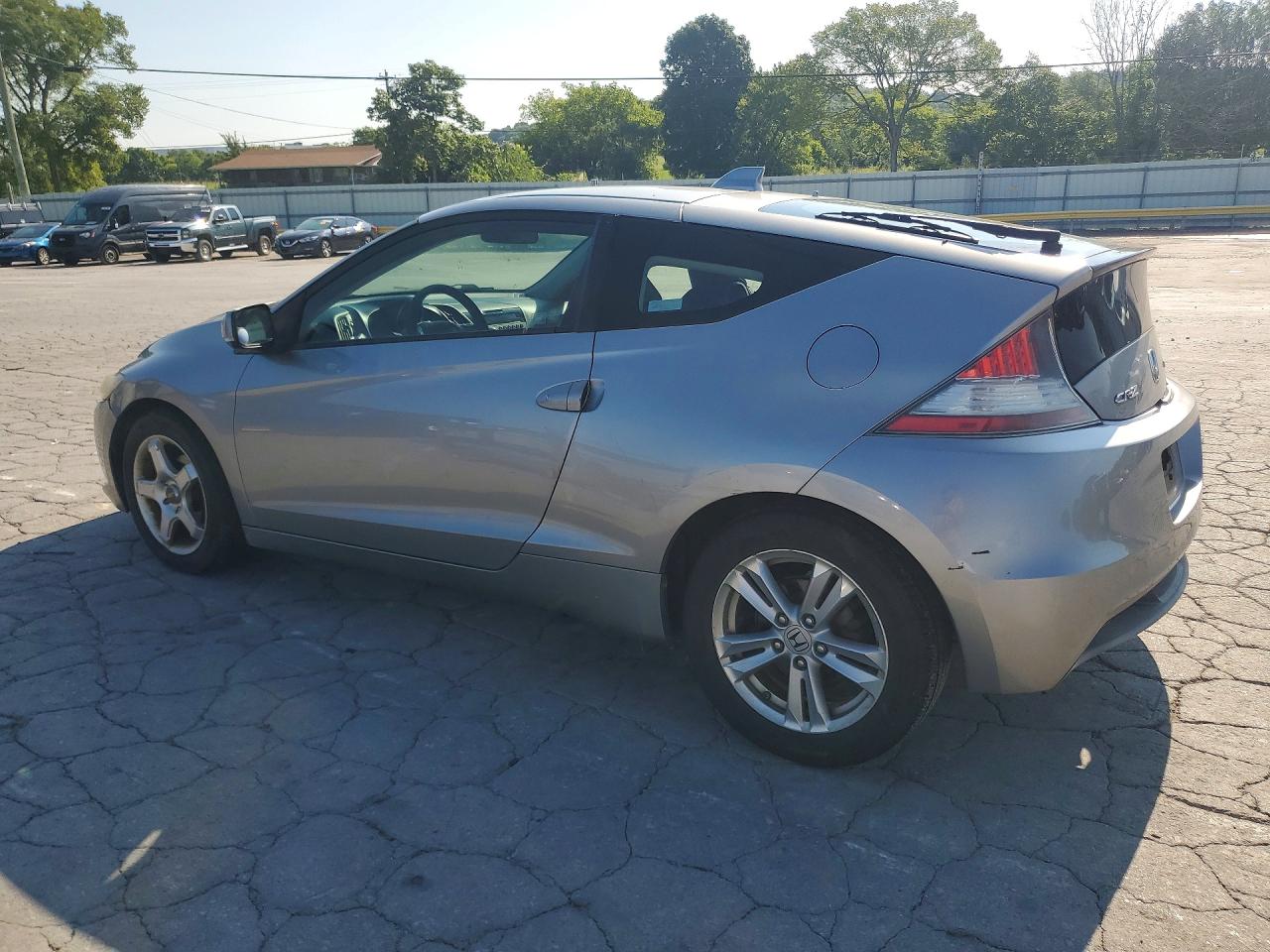 2011 Honda Cr-z Silver vin: JHMZF1D49BS010346