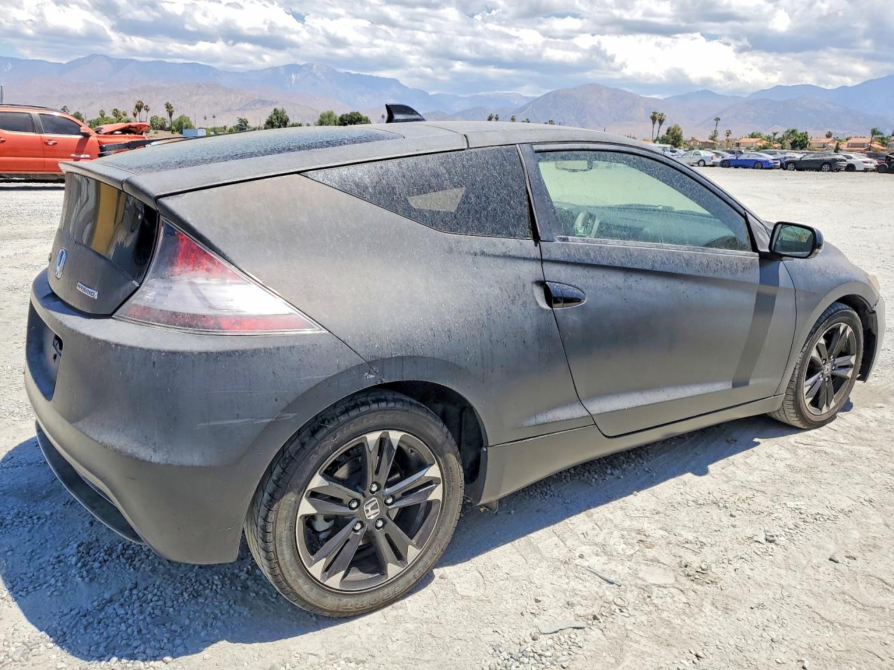 2013 Honda Cr-z Black vin: JHMZF1D49DS002024