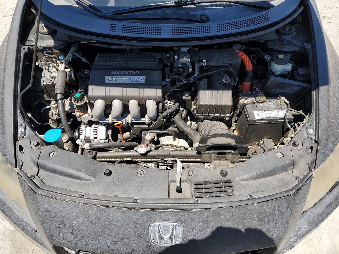 2013 Honda Cr-z Black vin: JHMZF1D49DS002024