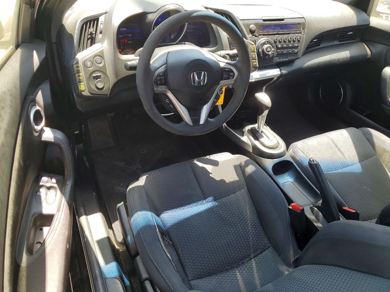 2013 Honda Cr-z Black vin: JHMZF1D49DS002024