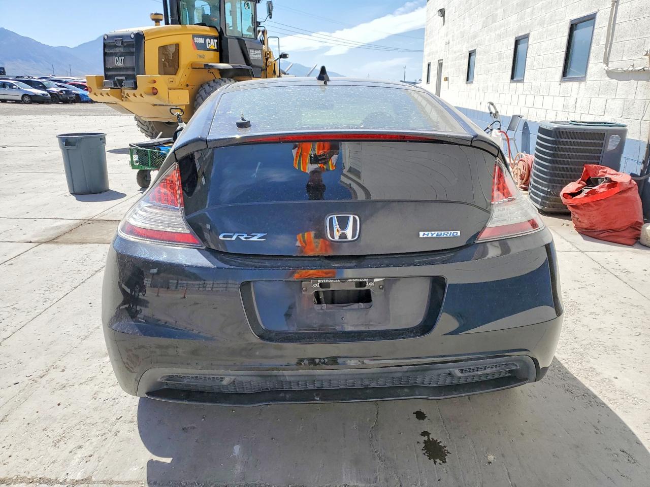 2013 Honda Cr-z Черный vin: JHMZF1D49DS002699