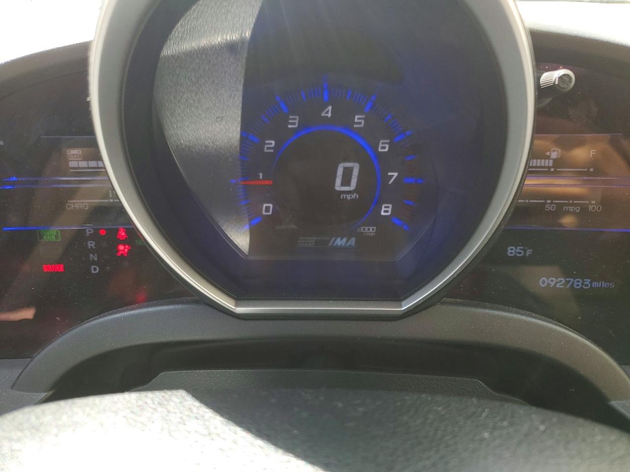 2013 Honda Cr-z Черный vin: JHMZF1D49DS002699