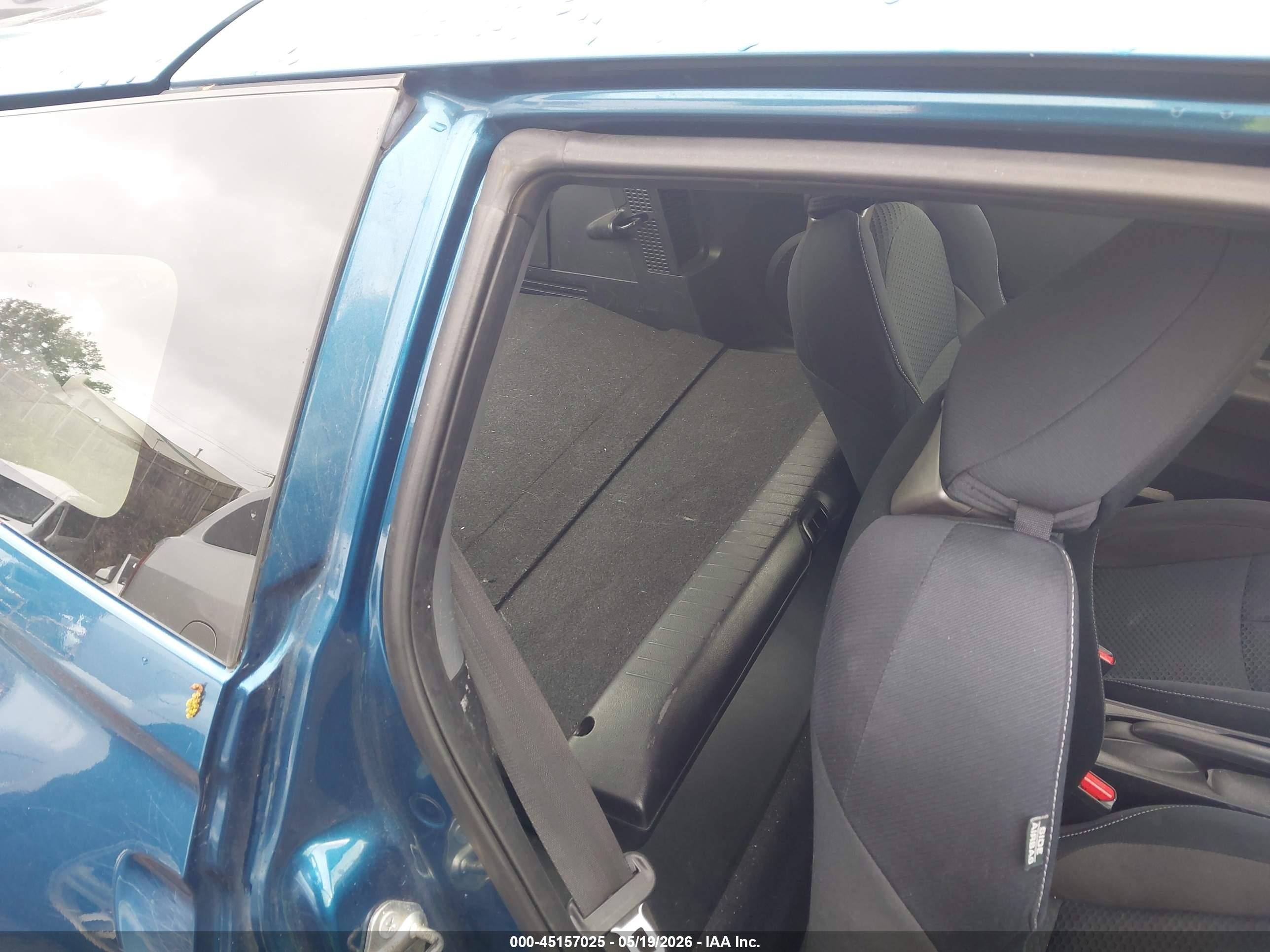 2013 Honda Cr-z   Blue vin: JHMZF1D49DS002721
