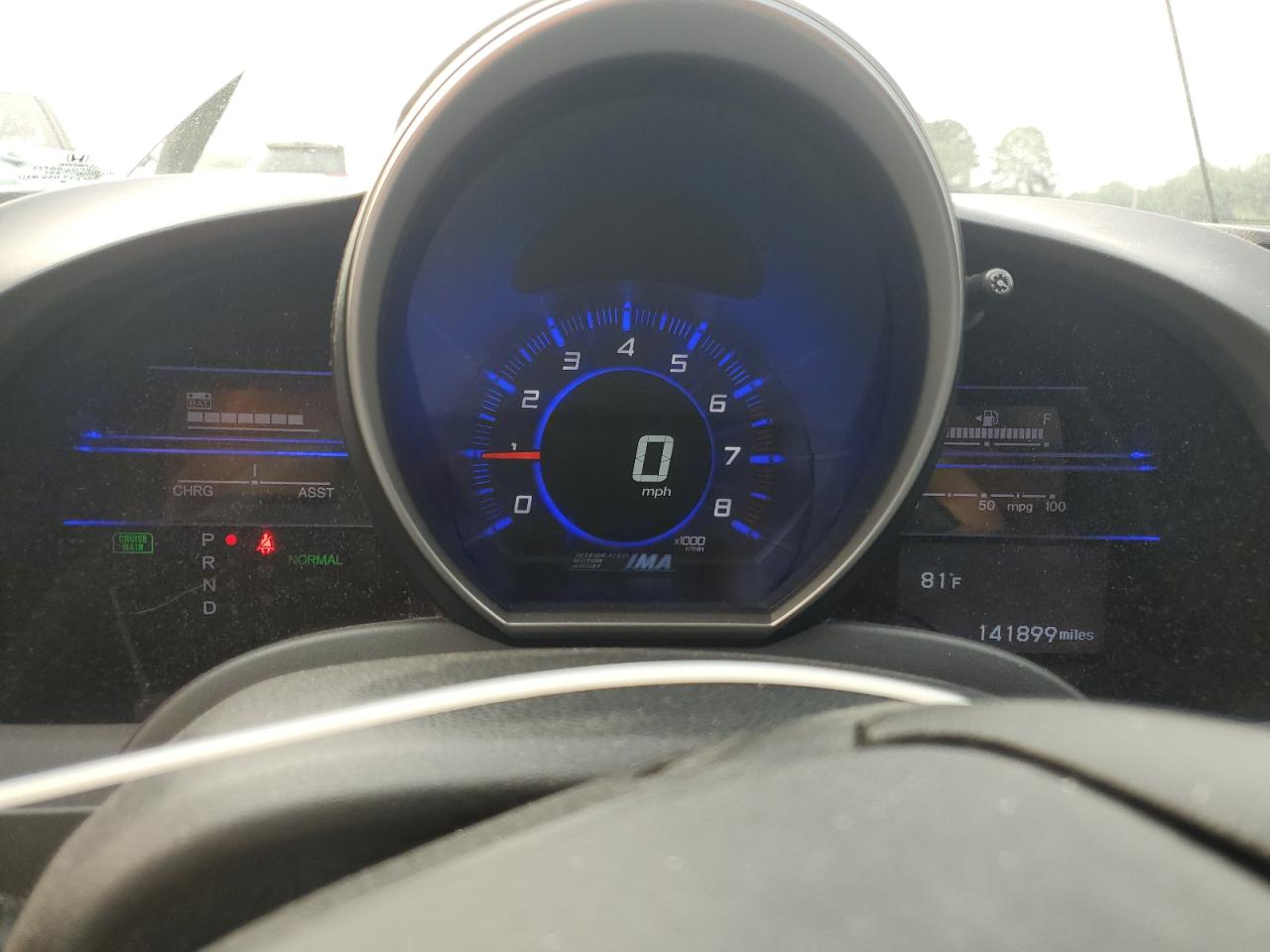 2013 Honda Cr-z Gray vin: JHMZF1D49DS003044