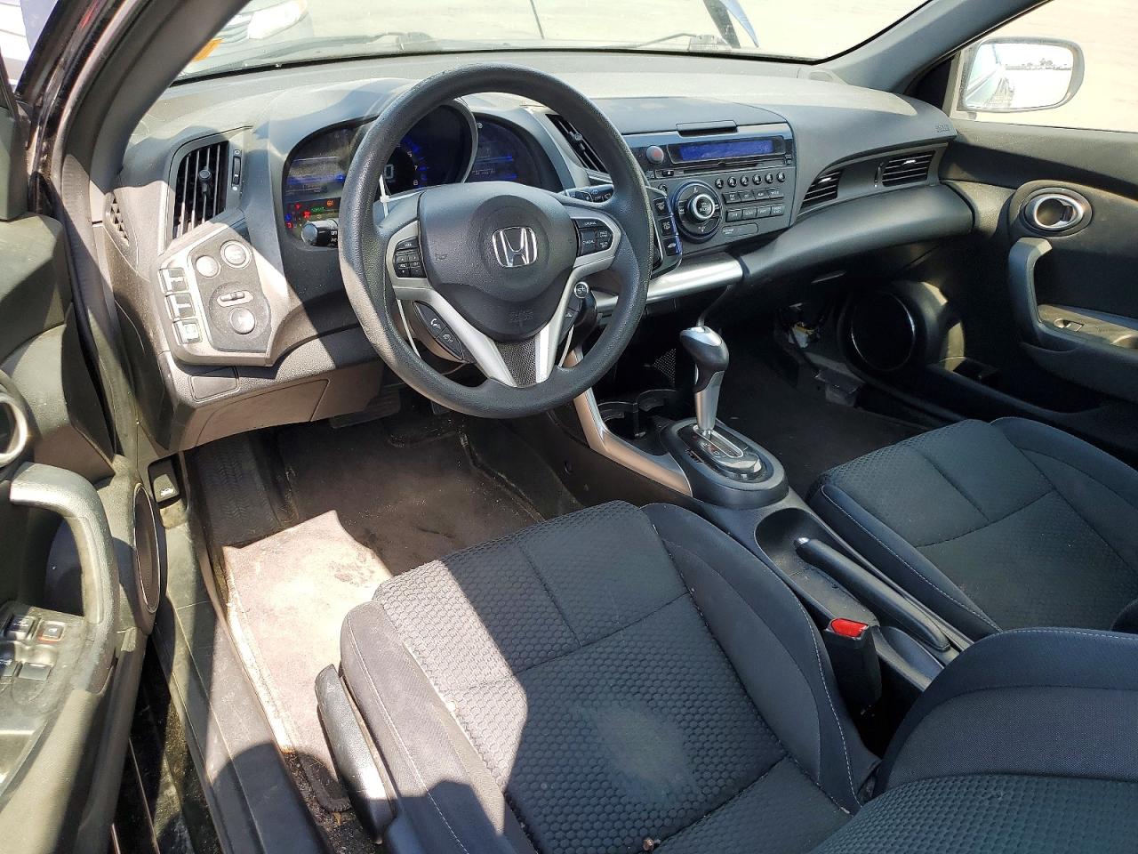 2015 Honda Cr-z Черный vin: JHMZF1D49FS002883