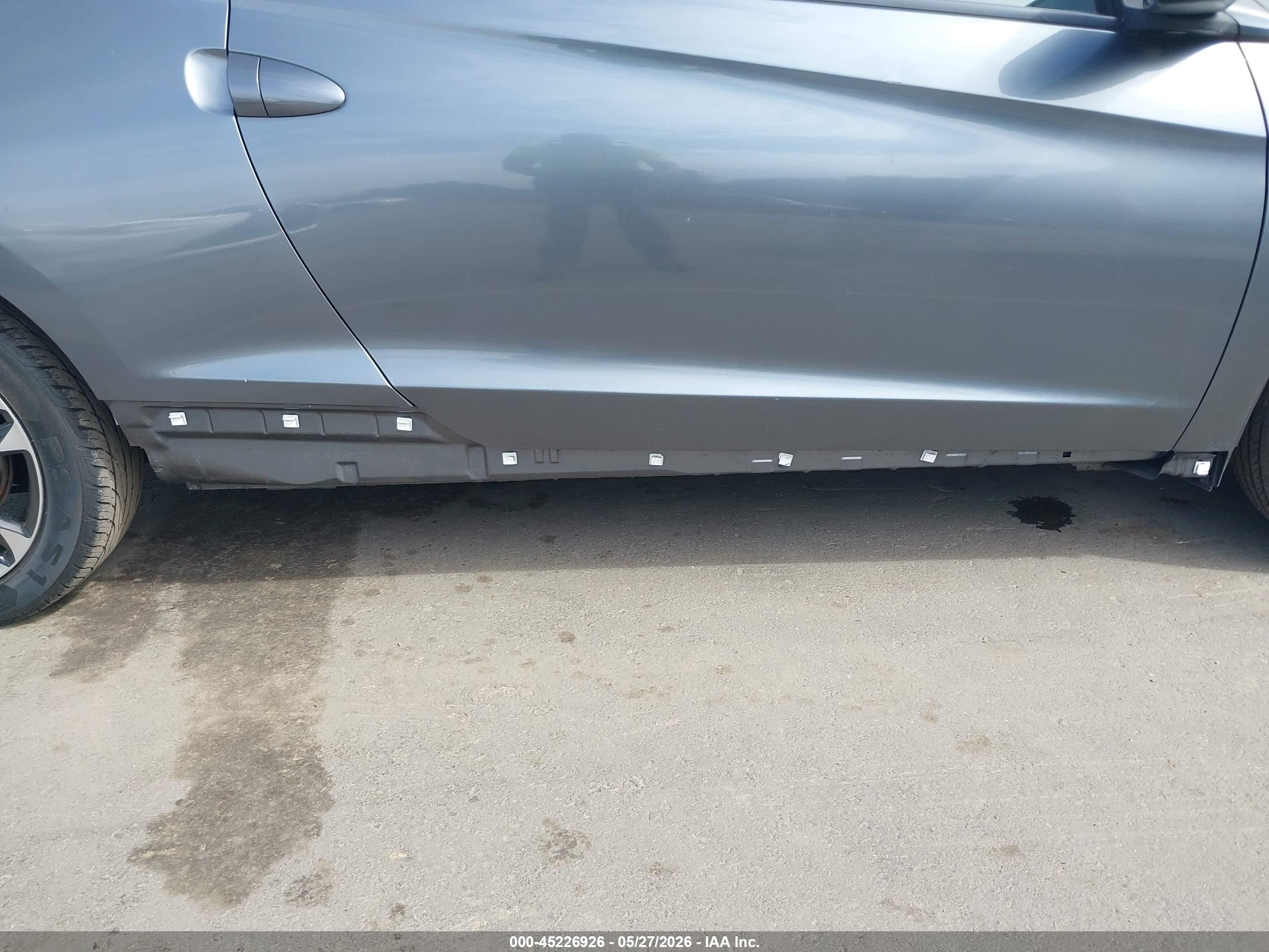 2015 Honda Cr-z   Gray vin: JHMZF1D49FS002950