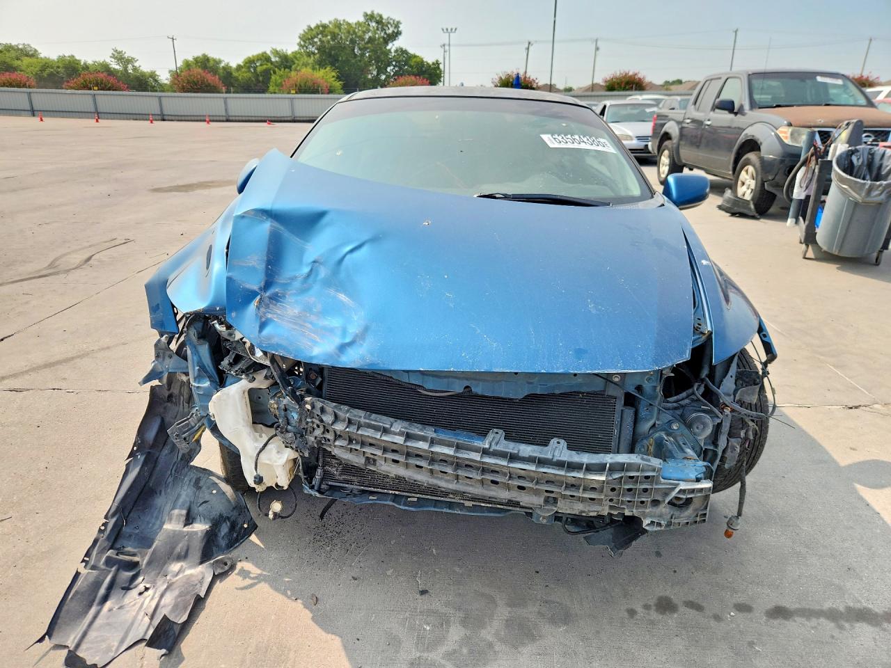 2011 Honda Cr-z Синий vin: JHMZF1D4XBS005477