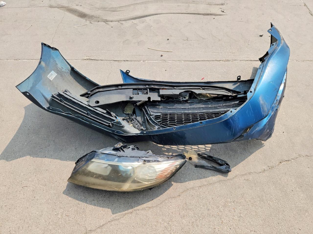 2011 Honda Cr-z Синий vin: JHMZF1D4XBS005477