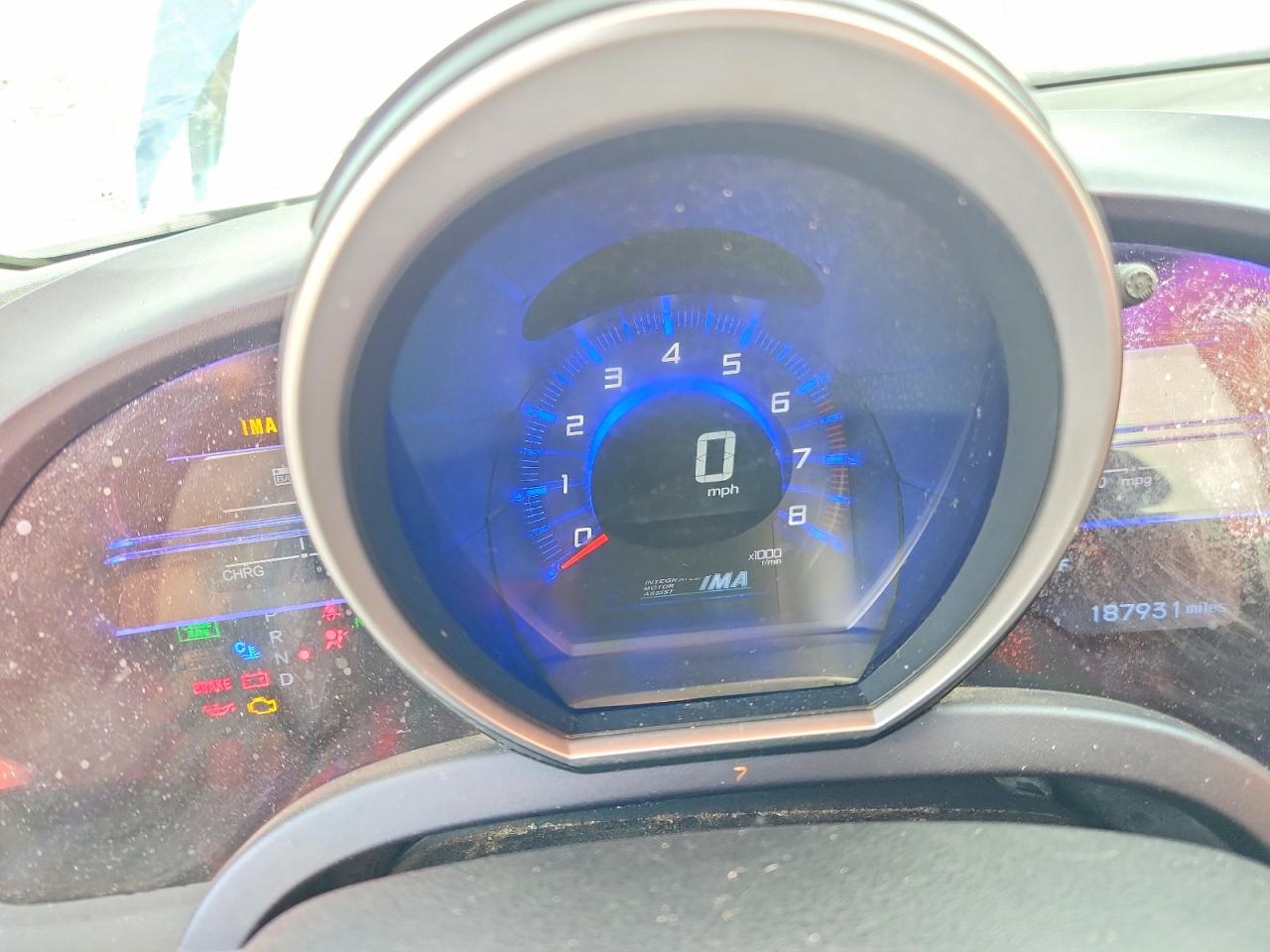 2011 Honda Cr-z Синий vin: JHMZF1D4XBS005477