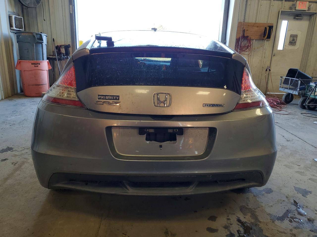 2011 Honda Cr-z Ex Silver vin: JHMZF1D60BS013329