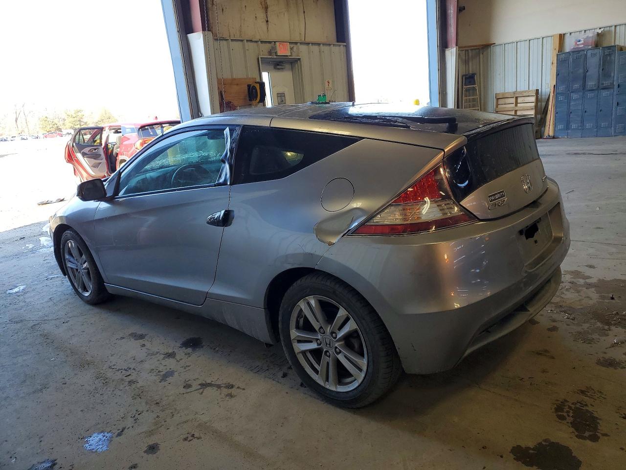 2011 Honda Cr-z Ex Silver vin: JHMZF1D60BS013329