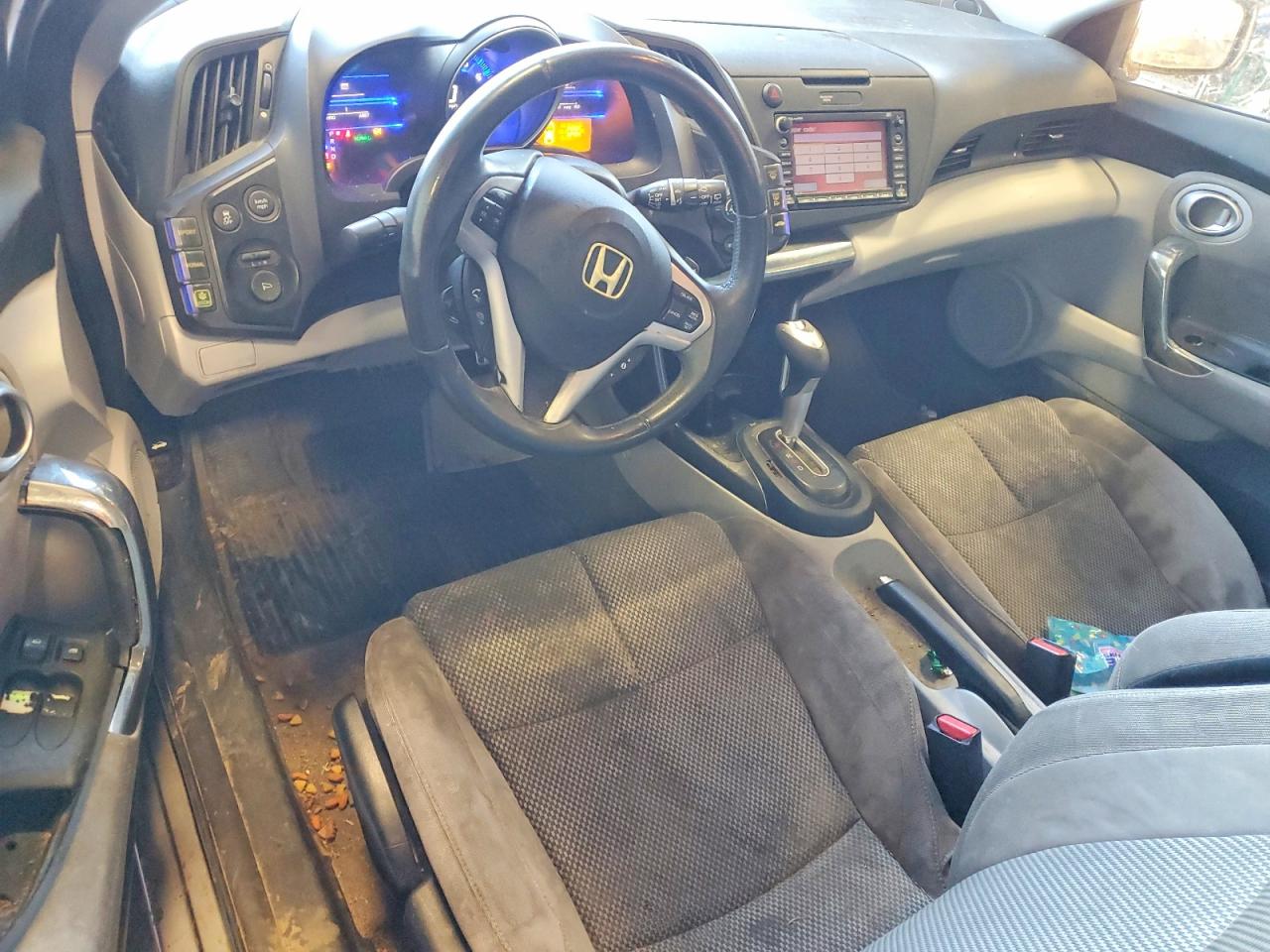 2011 Honda Cr-z Ex Silver vin: JHMZF1D60BS013329