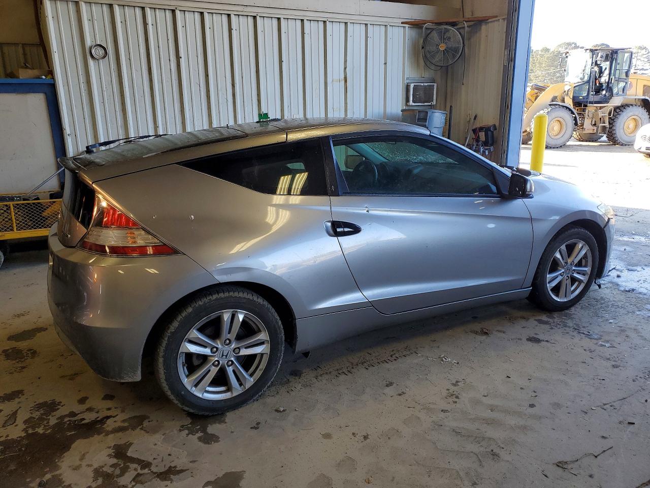 2011 Honda Cr-z Ex Silver vin: JHMZF1D60BS013329