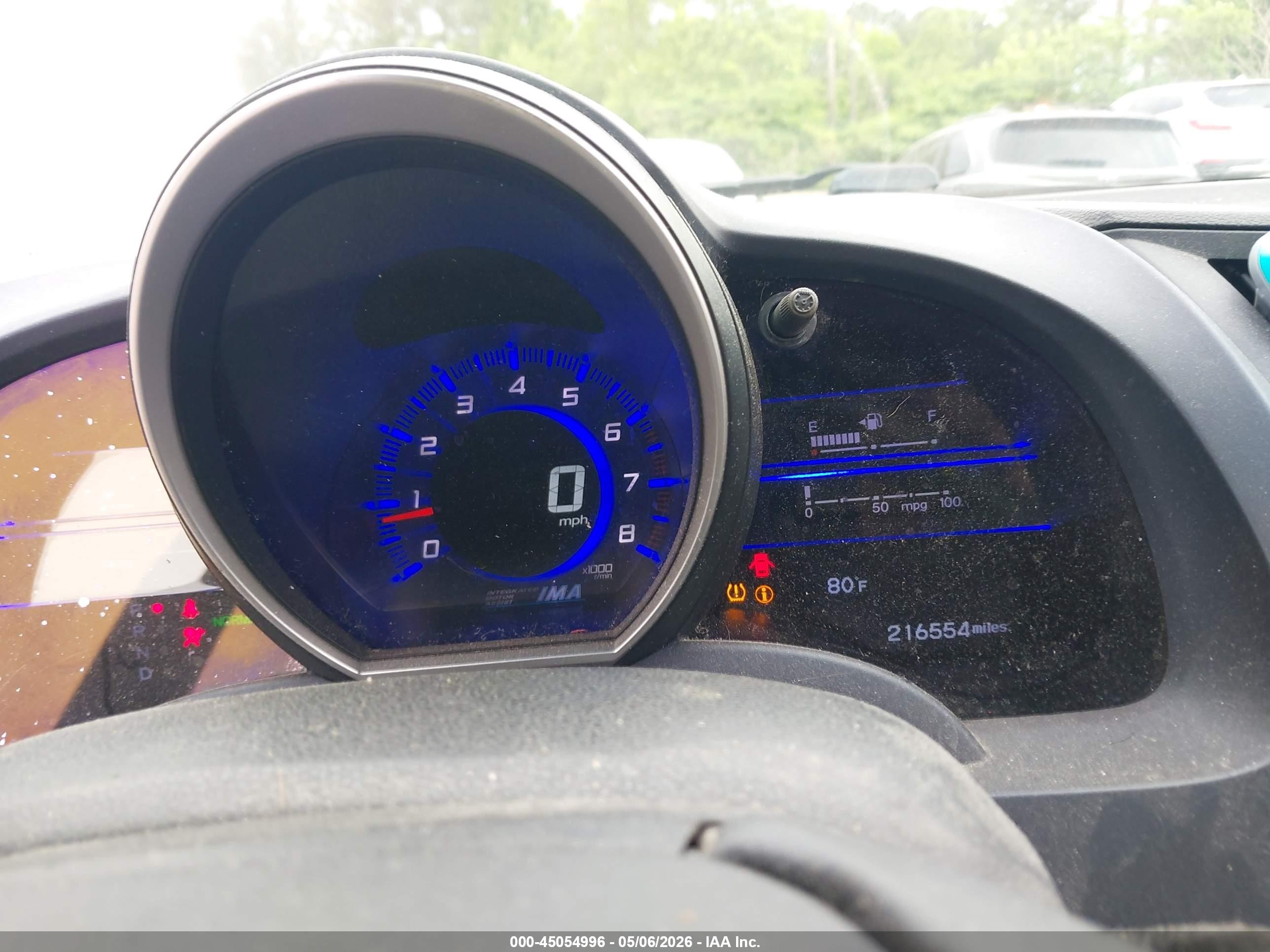 2011 Honda Cr-z Ex Красный vin: JHMZF1D60BS015761