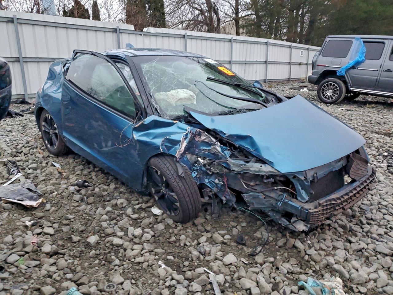 2014 Honda Cr-z Ex Blue vin: JHMZF1D60ES002528
