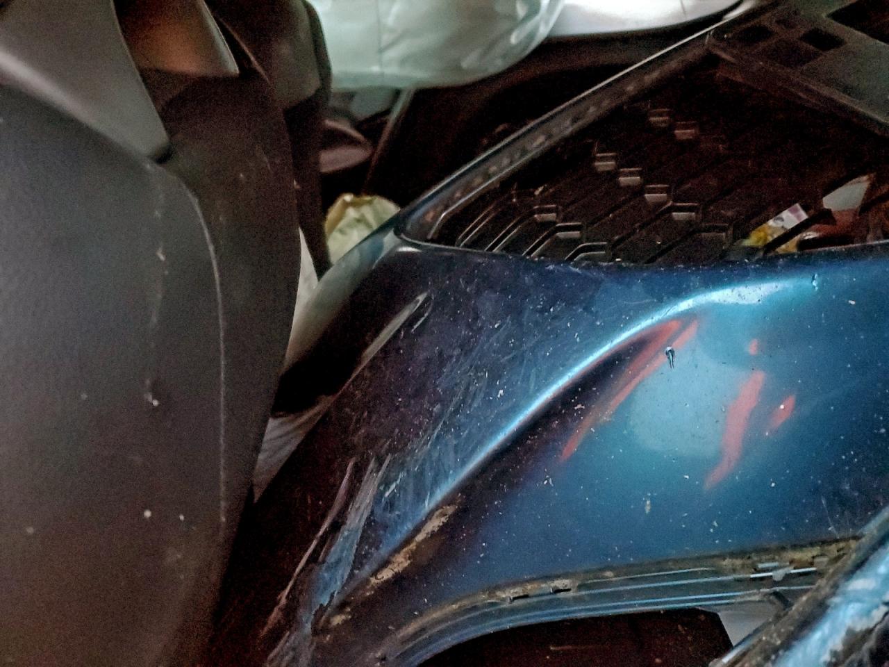 2014 Honda Cr-z Ex Blue vin: JHMZF1D60ES002528