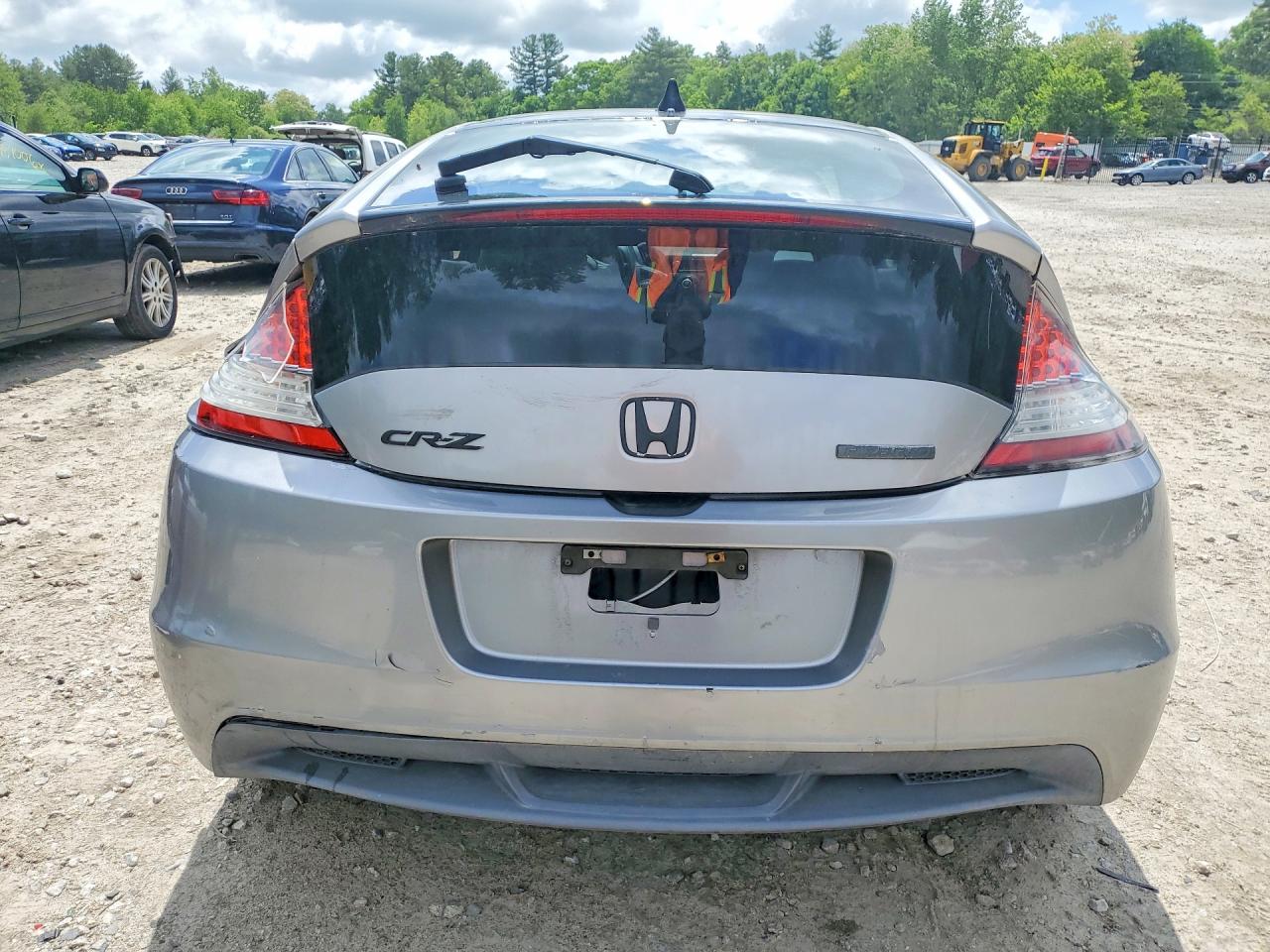 2011 Honda Cr-z Ex Silver vin: JHMZF1D61BS011945
