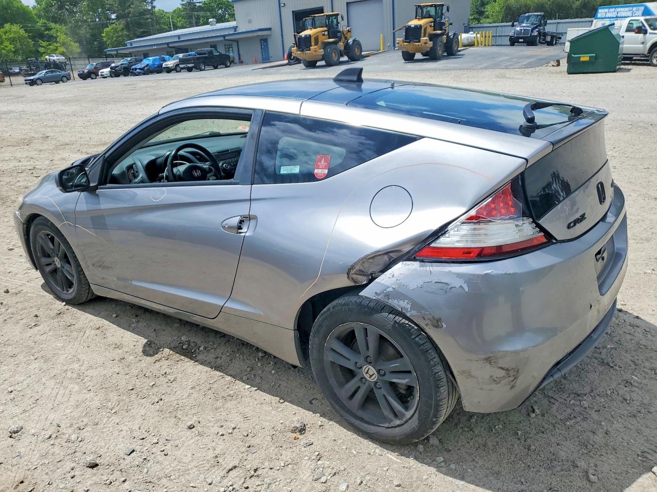 2011 Honda Cr-z Ex Silver vin: JHMZF1D61BS011945