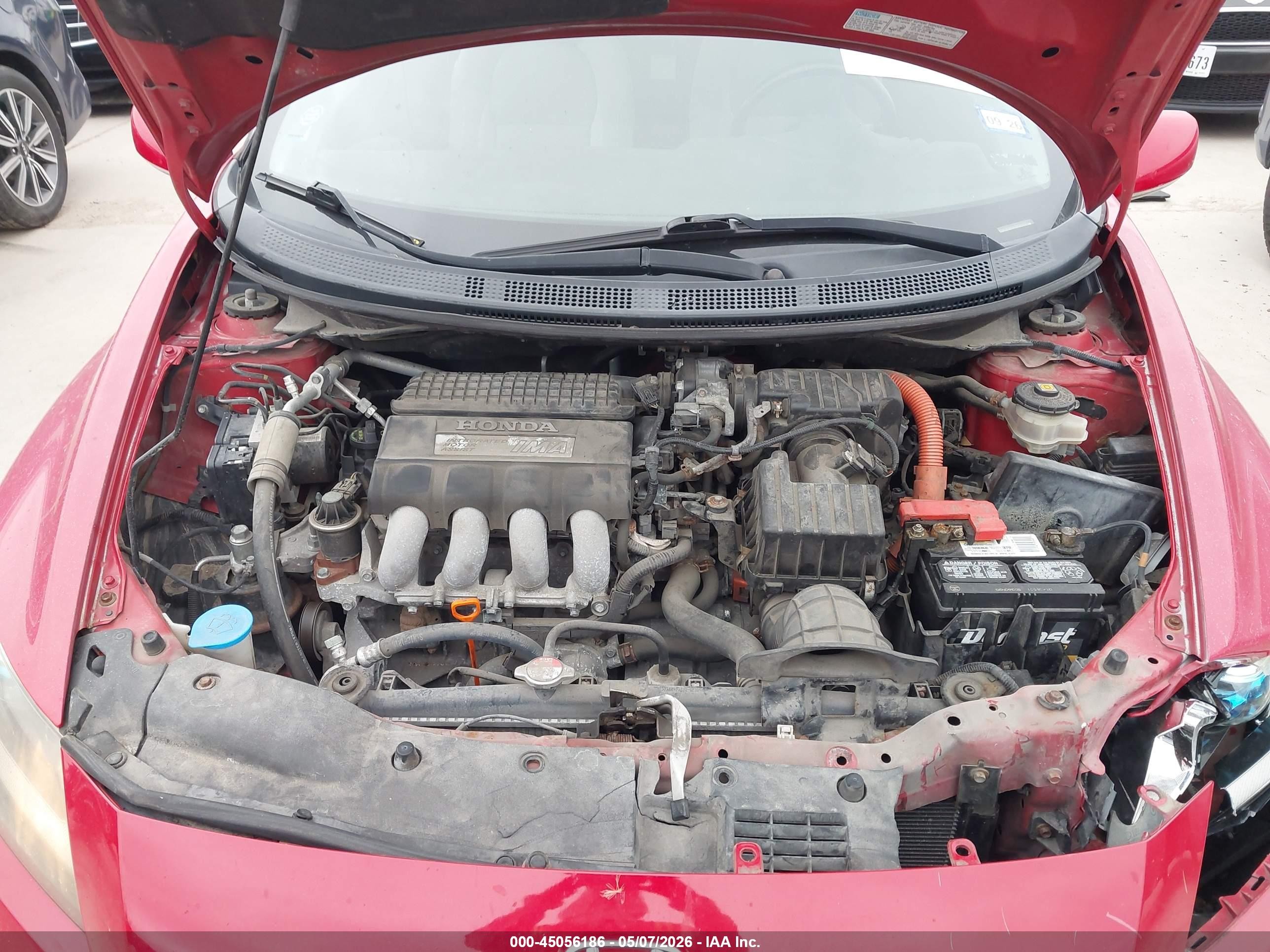 2011 Honda Cr-z Ex Red vin: JHMZF1D62BS006320