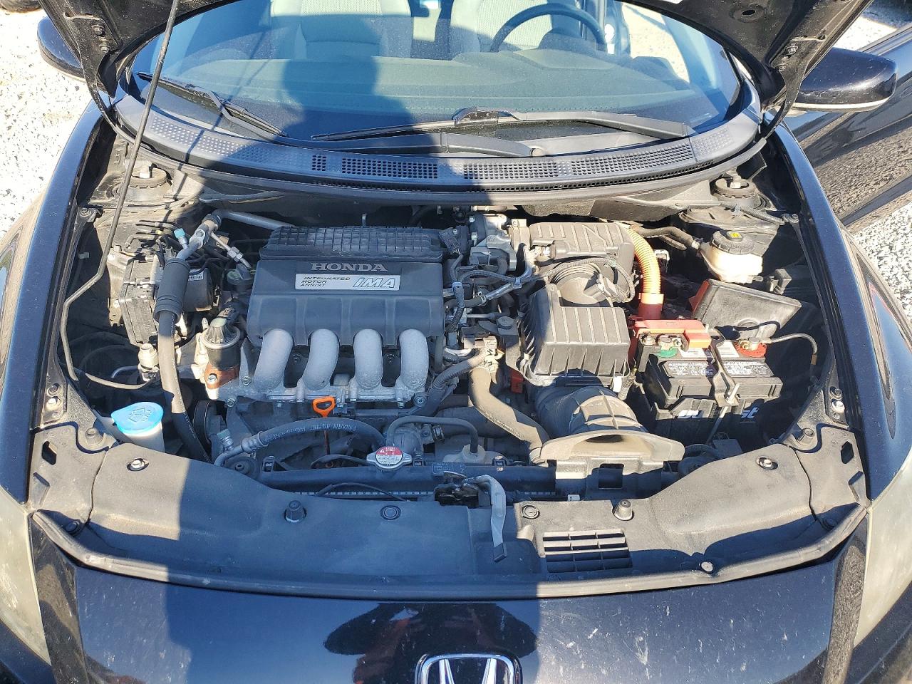 2011 Honda Cr-z Ex Black vin: JHMZF1D62BS007046