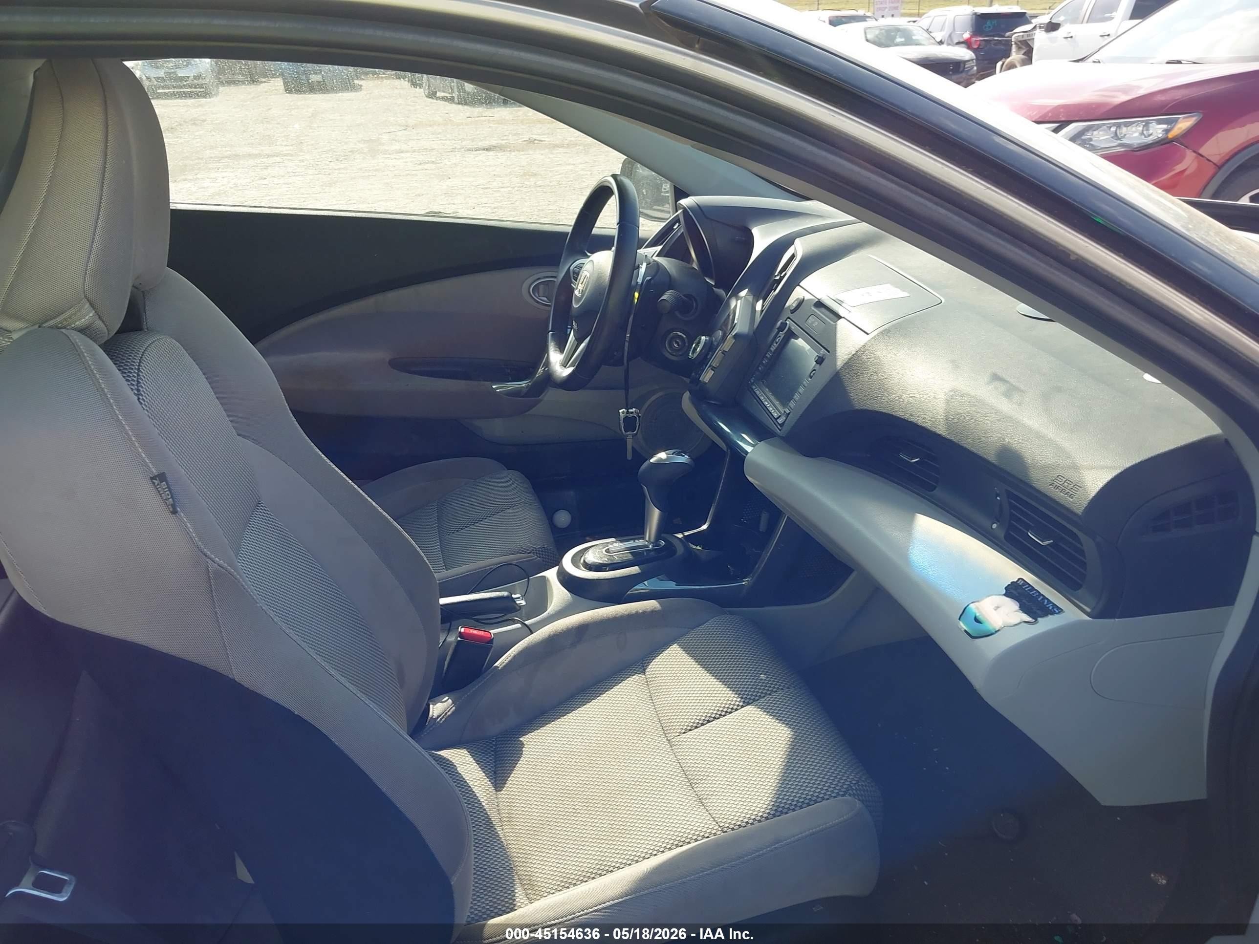 2011 Honda Cr-z Ex Silver vin: JHMZF1D63BS001613