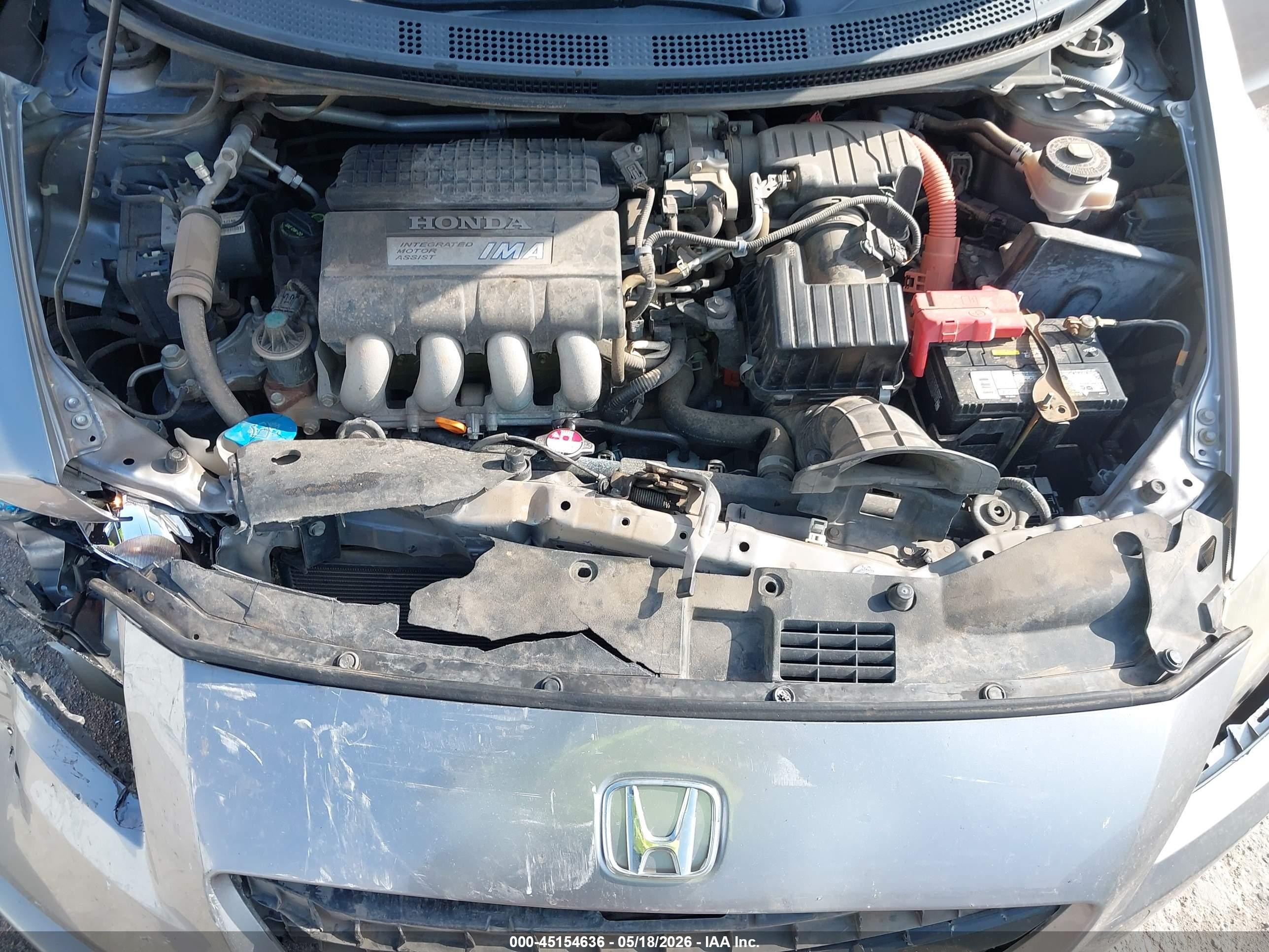 2011 Honda Cr-z Ex Silver vin: JHMZF1D63BS001613