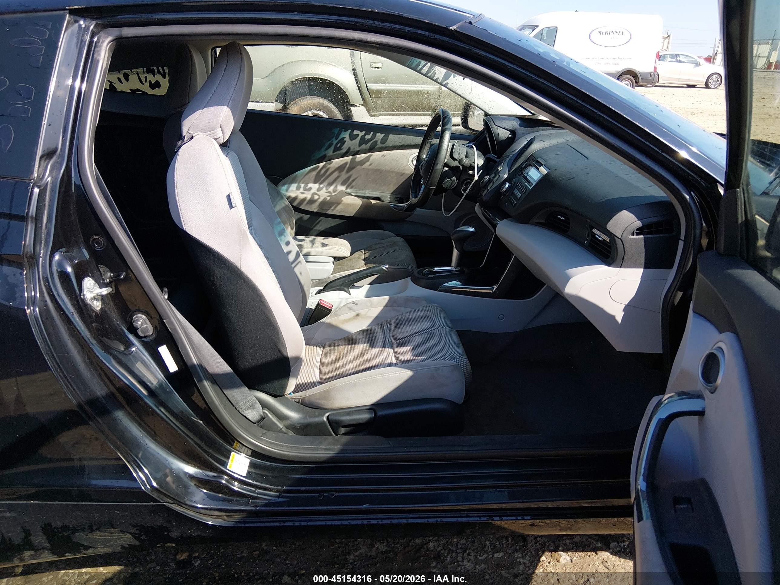 2011 Honda Cr-z Ex Black vin: JHMZF1D63BS002244