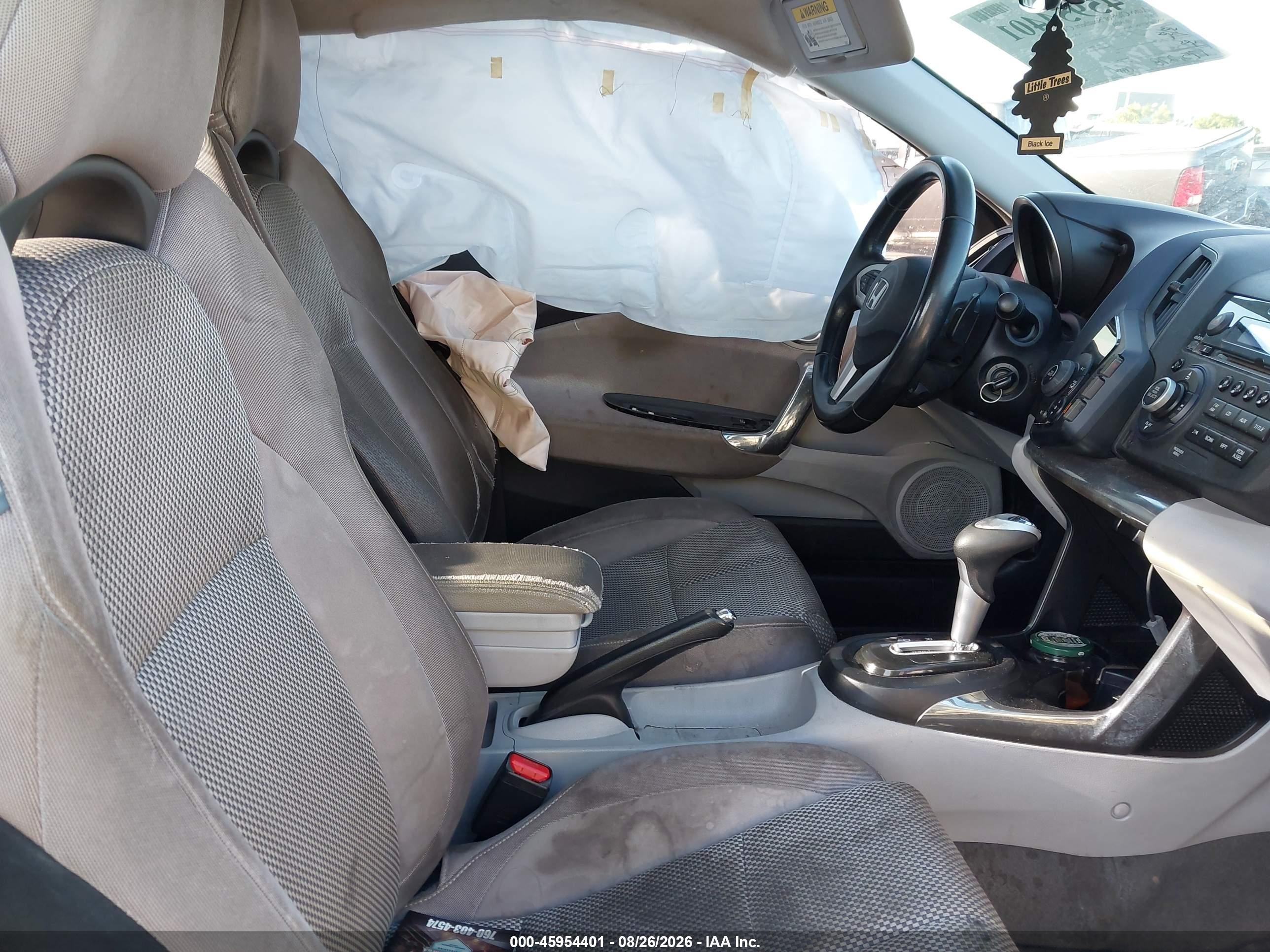 2011 Honda Cr-z Ex Black vin: JHMZF1D63BS004110